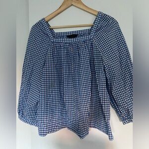 Cotton checked JCrew shirt
